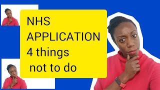 Nhs application 4 things not to do if you want to be shortlisted4 common mistakes nhs application