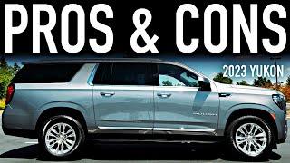 Pros & Cons of the 2023 GMC Yukon SLT