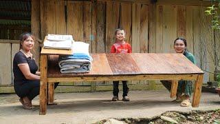 Make a new wooden bed for your son farm life SURVIVAL ALONE