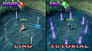 LING TUTORIAL 2023  MASTER LING IN JUST 19 MINUTES  BUILD COMBO AND MORE  MLBB