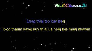 New Breed -- Hnub No Mam Khuv Xim - Original Low Karaoke wlyrics