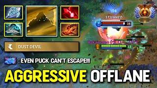 ULTRA AGGRESSIVE OFFLANE Sand King Bloodthorn With FACET Dust Devil Endless Sand Storm 7.37b DotA 2