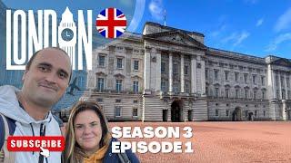 London 2023 - season 3 episode 1 arrival to UK and Buckingham Palace 4K ENG subtitles