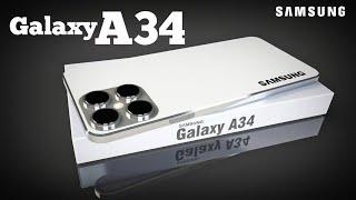 Samsung Galaxy A34 -First look 5G50MP Camera Battery 5000mAh