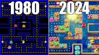 Evolution of Pac-Man Games 1980-2024
