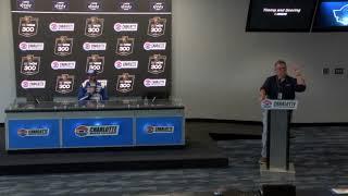 Chase Elliott Talks About The Hard Racing In The Xfinity Series At Charlotte