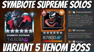 Symbiote Supreme SHREDS Variant 5 VENOM BOSS