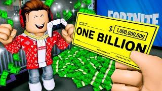 VIDEO GAMES Turned Him Into A BILLIONAIRE A Roblox Movie