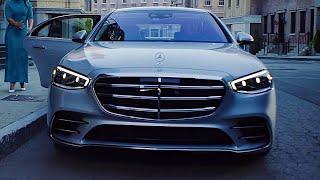 2021 Mercedes S-Class - interior Exterior and Drive Large Luxury Sedan