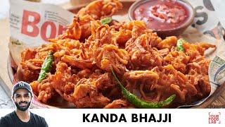 Kanda Bhajji Recipe  Super Crispy Tips  कुरकुरा कांदा भज्जी बनाने का तरीक़ा  Chef Sanjyot Keer