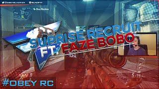 #ObeyRC FIRST EVER KNIFER Surprise Recruitment ft. FaZe Bobo