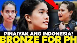 PODIUM FINISH Alas Pilipinas BRONZE Medalist vs Indonesia SEA V League 2024