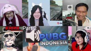 Reaction Mashup Milyhya PUBG Indonesia - Voice to All Adalah Sumber Kebodohan Part 2
