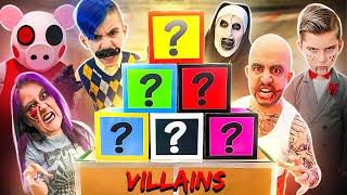 VILLAINS The Movie Mr Meat Piggy Evil Nun Hello Neighbor Slappy Zombie Survival SEASON 1