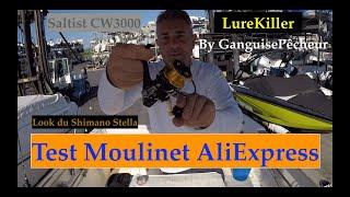 Test Moulinet AliExpress LureKiller Saltist cw 3000