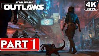 STAR WARS OUTLAWS Gameplay Walkthrough Part 1 4K 60FPS PC - No Commentary