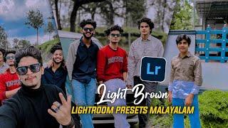 Lightroom Presets Malayalam  Light Brown Preset  Instagram  Trending Edits  Malayalam Presets