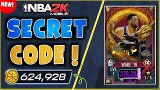 Secret Code NBA 2K Mobile Redeem Codes 2024  2K Mobile Locker Codes