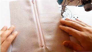 How  to Sew Zipper Sewing Techniques For Beginners Sewing tips DIY