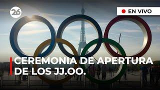  EN VIVO  Los espectadores se reúnen para la Ceremonia de Apertura de los Juegos Olímpicos de 2024