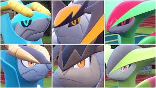 FULL SWORDS OF JUSTICE PARADOX POKEMON Iron Boulder Crown Leaves Terrakion Virizion Cobalion