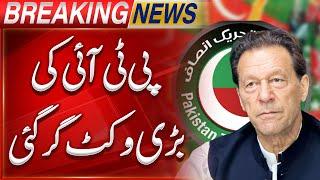 Big Blow For Imran Khan  Major Wicket Down of PTI  Breaking News 