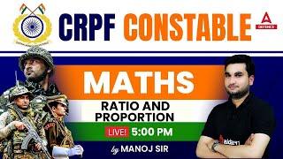 CRPF Constable Tradesman 2023  Maths  Class-02   PYQ #1 By Manoj Sir