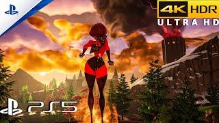 Fortnite PS5 4K 60FPS HDR Gameplay The Incredibles