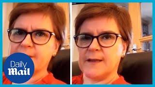 Nicola Sturgeon leaked video shows her furious defence of SNP finances