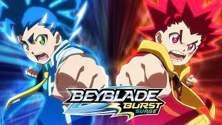 BEYBLADE BURST SURGE Meet the Bladers Hyuga & Hikaru