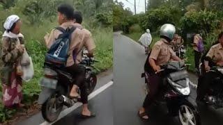 VIDEO VIRAL Pelajar Tendang Nenek Hingga Tersungkur Bikin Netizen Geram