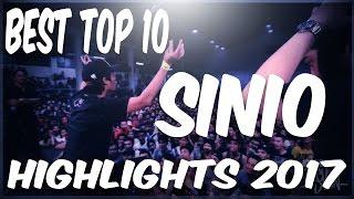 FlipTop - Sinio Best Top 10 Battle 2017 Compilation