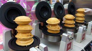 UFO Burger that eating without spilling - korean street food