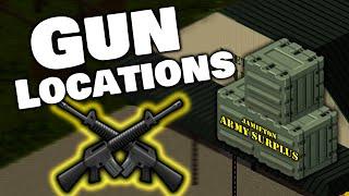 The BEST Locations for Guns and Ammo in Project Zomboid