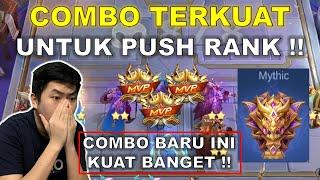 COMBO TERBAIK UNTUK PUSH RANK  COMBO BARU INI KUAT BANGET GILAKK  COMBO MAGIC CHESS TERKUAT 2024