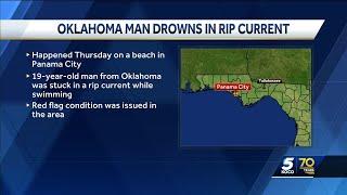 Oklahoma man drowns in rip current in Panama City