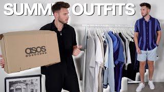 HUGE ASOS Holiday Clothing Haul  Mens Summer Outfit Ideas 2023