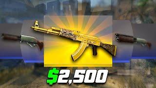 $2500 GOLD AK-47 SKIN??? cs2