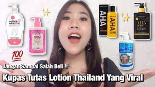 Review Lotion Thailand Yang Viral Mimi AHA Alpha ArbutinThai Goat’s Milk Extra Pure White Lotion