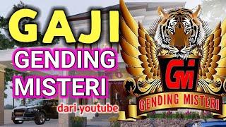 GAJI GENDING MISTERI TERBARU DARI YOUTUBE