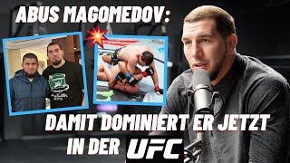 Abus Magomedov  über UFC Kämpfe seine harte Kindheit Khabib & Sean Strickland