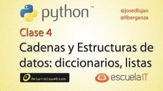 Taller de Python cadenas diccionarios listas