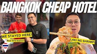 Cheap Hotel in BANGKOK THAILAND  TRAVEL VLOG 2024 Hotel Recommendation Near BTS Pad Thai Experience