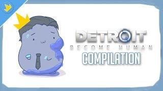 Connor Bean - Nalinruts Compilation  Detroit Become Human Comic Dub