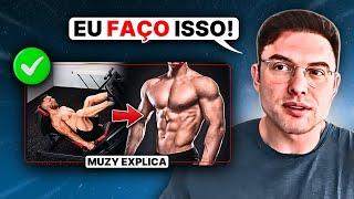 Use o TREINO DE PERNAS para CRESCER o SUPERIOR *estratégia*  Muzy Explica