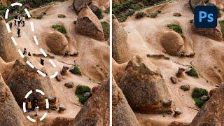 How to Remove People from Landscape Photos in Photoshop