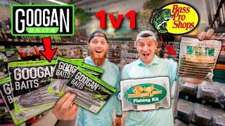 1v1 BASS PRO SHOPS vs GOOGAN BAITS Fishing Challenge Surprising Results