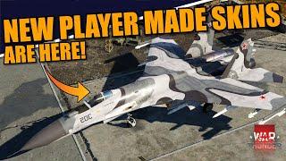 War Thunder - NEW SKINS made by PLAYERS is HERE