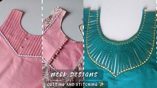  Trendy Neck Designs & Sleeve Designs For Kurti Top   diy