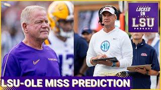 LSU WR Out For Season  LSU Tigers vs. Ole Miss Rebels Prediction